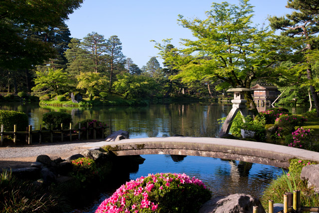 日本三大庭園の一つ「兼六園」